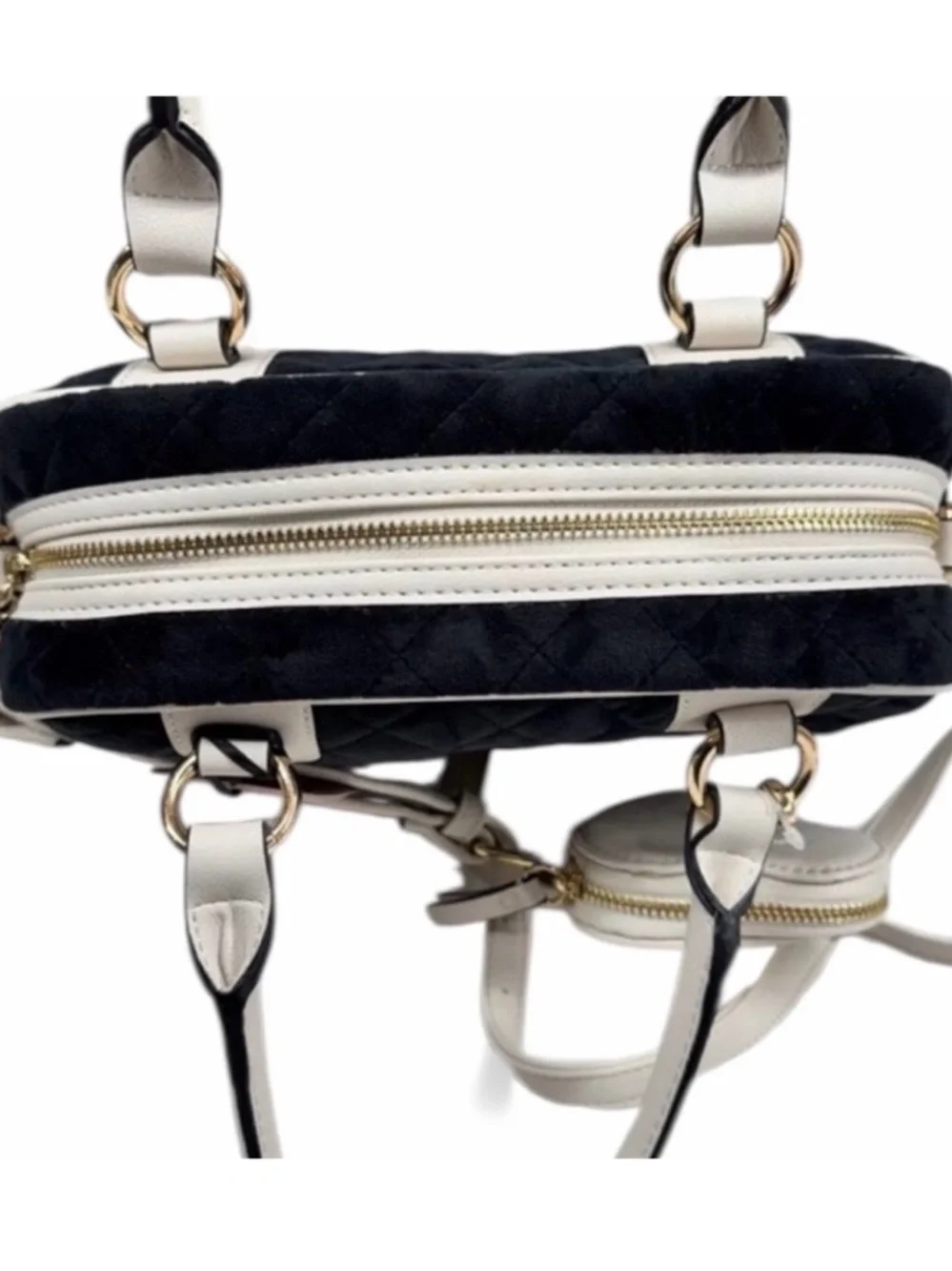 Juicy Couture Royal Moment Satchel Bag-Licorice/Crystal NWT